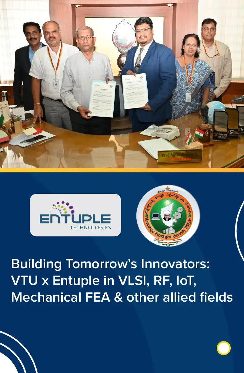 entuple-vtu-mou, VLSI Internship, Internship for ECE students